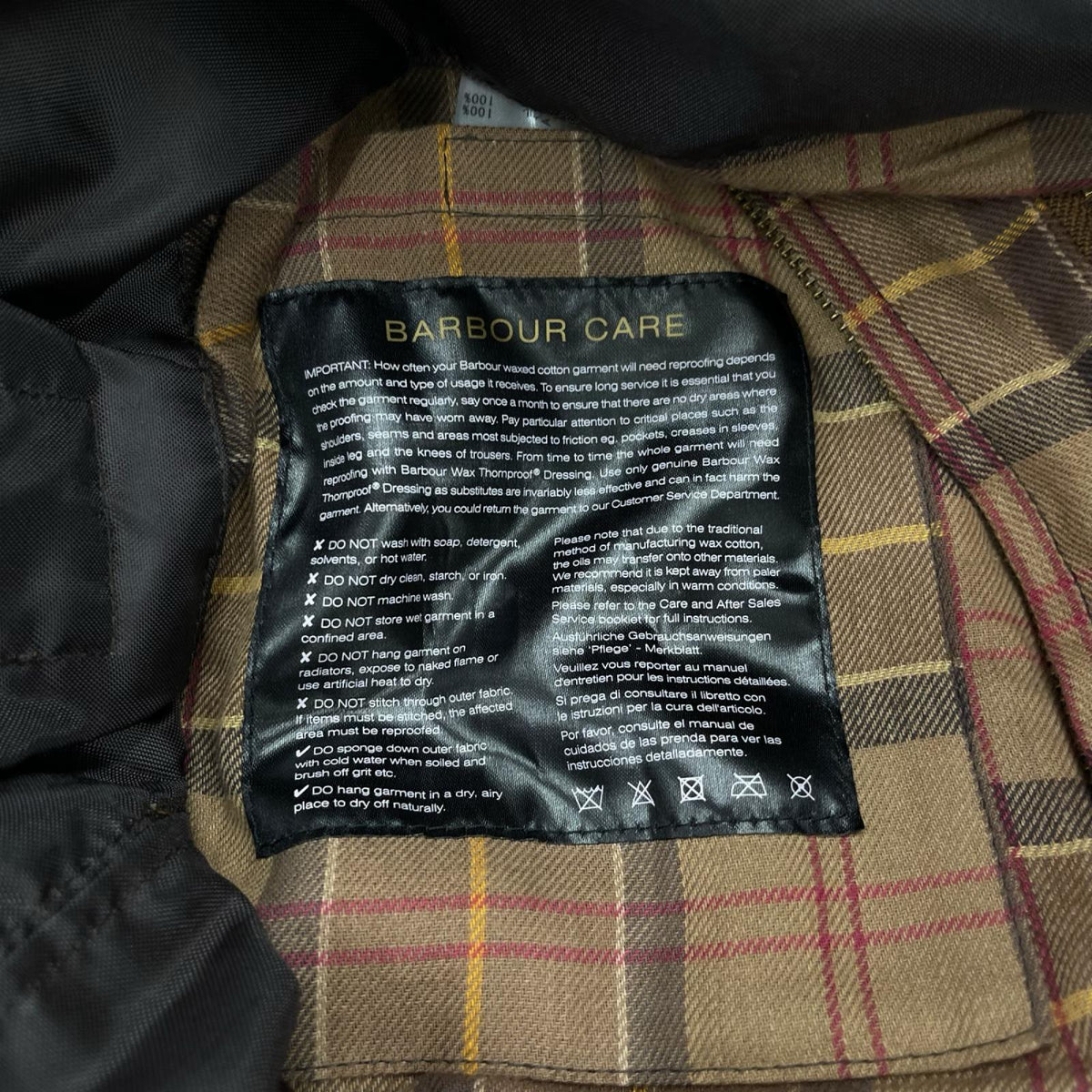 ジャケット BEDALE SL 2LAYER オイルドジャケット 34 ブラウン