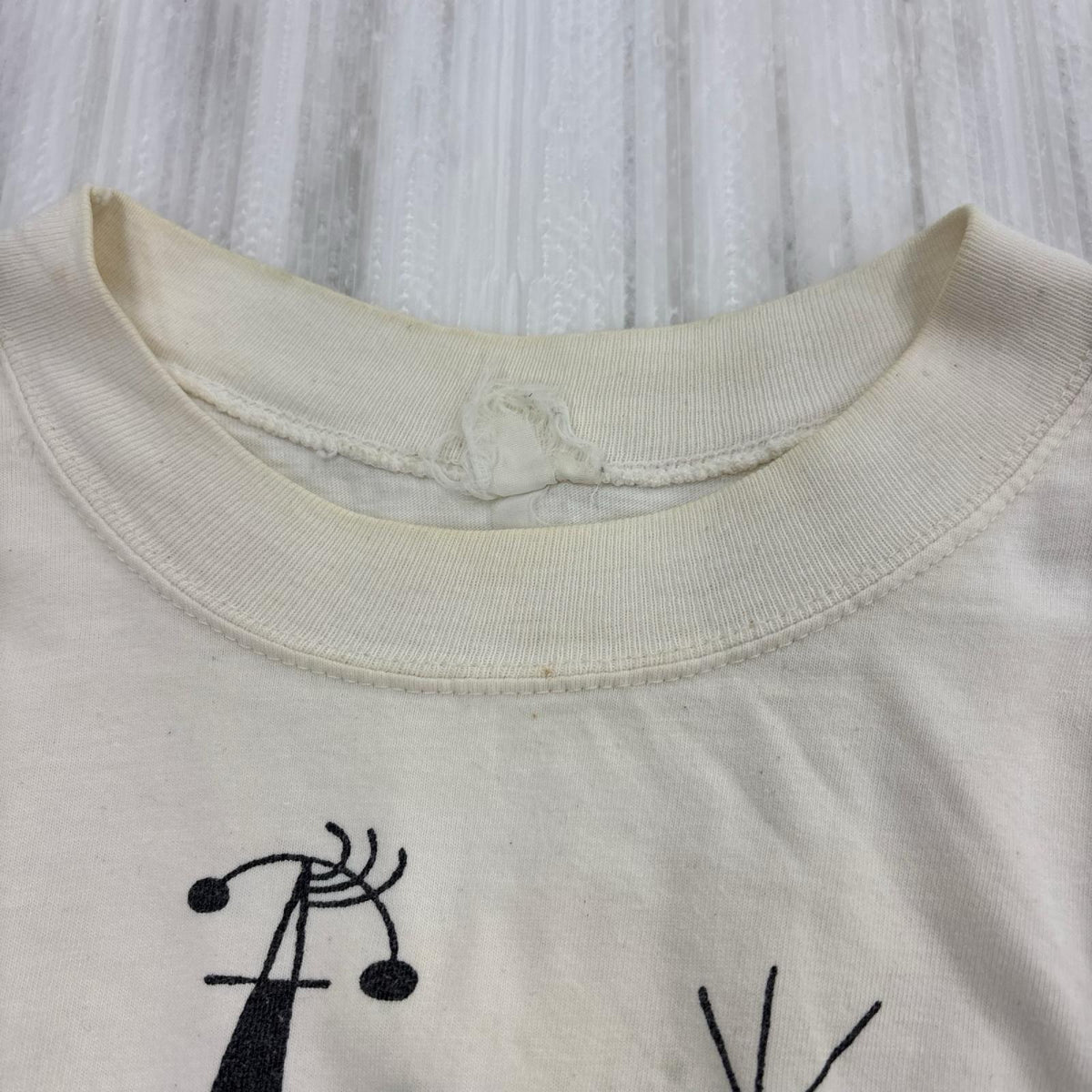 半袖Ｔシャツ 90s Joan Milo ミロ タイポグラフィー アートTシャツ