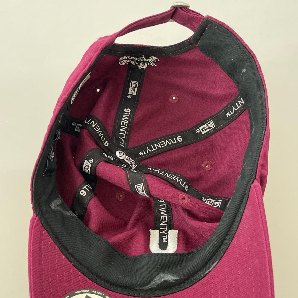 キャップ ×NEW ERA ﾛｺﾞ ﾊﾞｰｶﾞﾝﾃﾞｨ