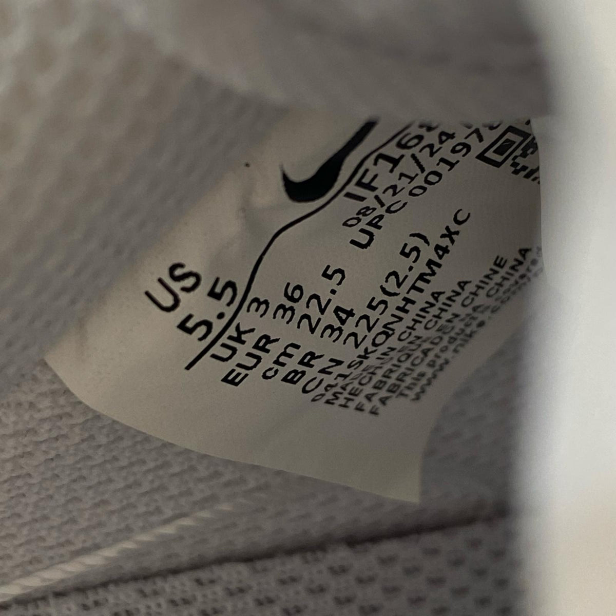 スニーカー Air Force 1 Low '07 LX Metal Swoosh ホワイト