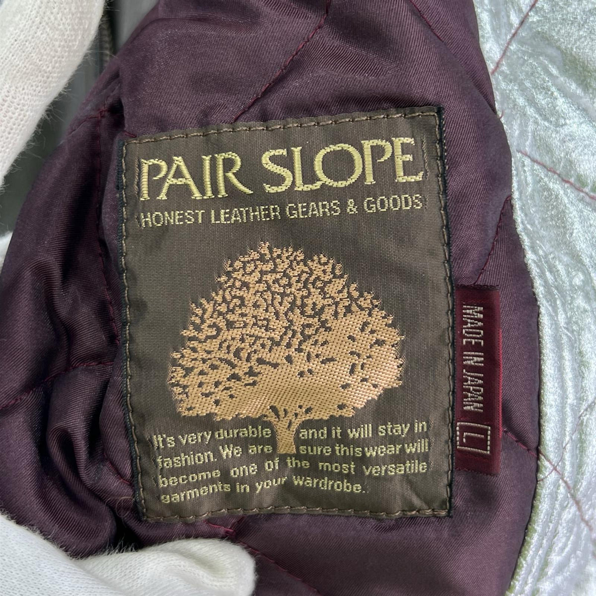 レザージャケット PAIR SLOPE レザージャケット L ブラック