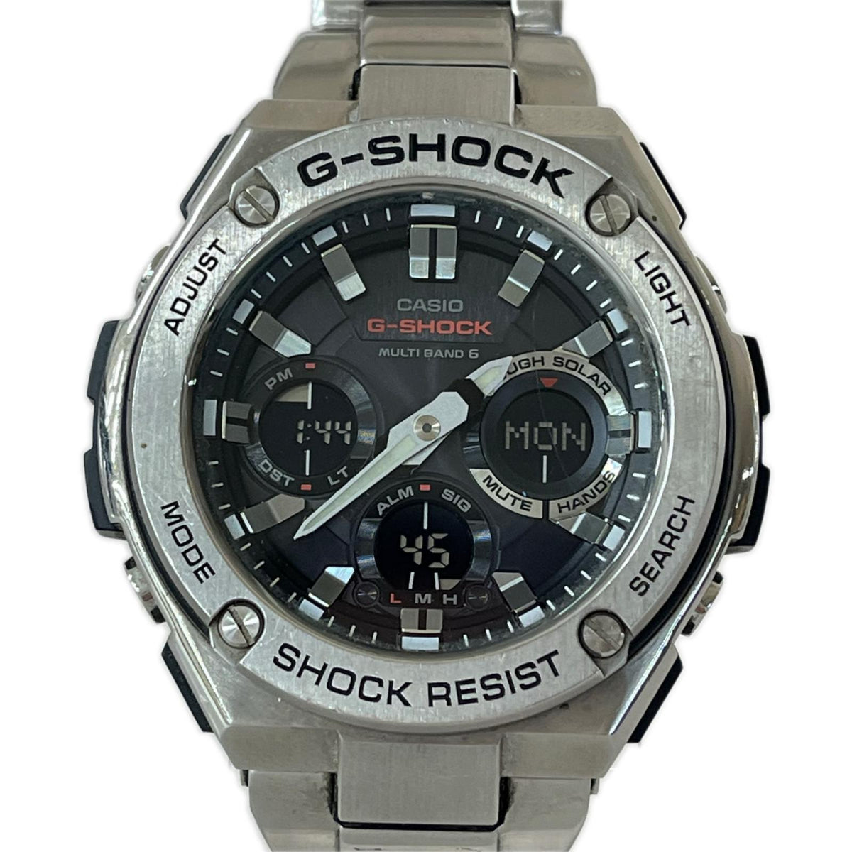 腕時計 G-STEEL ﾘｽﾄｳｫｯﾁ GST-W1100 シルバー