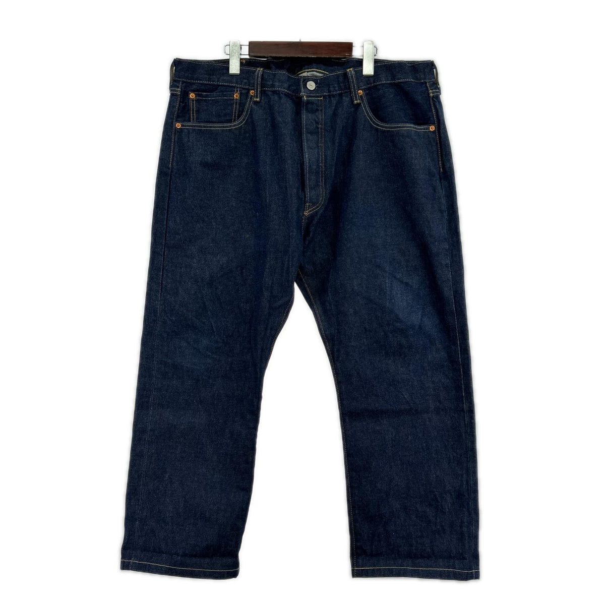 デニムパンツ Levi's PREMIUM JS別注 501 ｾﾙﾋﾞｯﾁﾃﾞﾆﾑﾊﾟﾝﾂ 40 ネイビー
