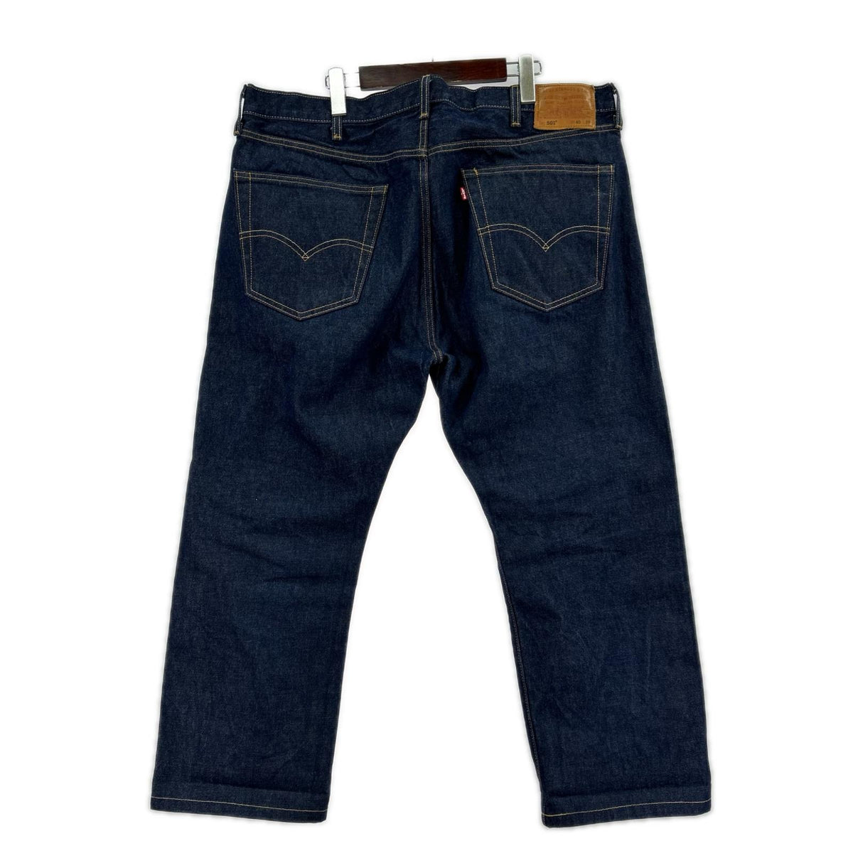 デニムパンツ Levi's PREMIUM JS別注 501 ｾﾙﾋﾞｯﾁﾃﾞﾆﾑﾊﾟﾝﾂ 40 ネイビー