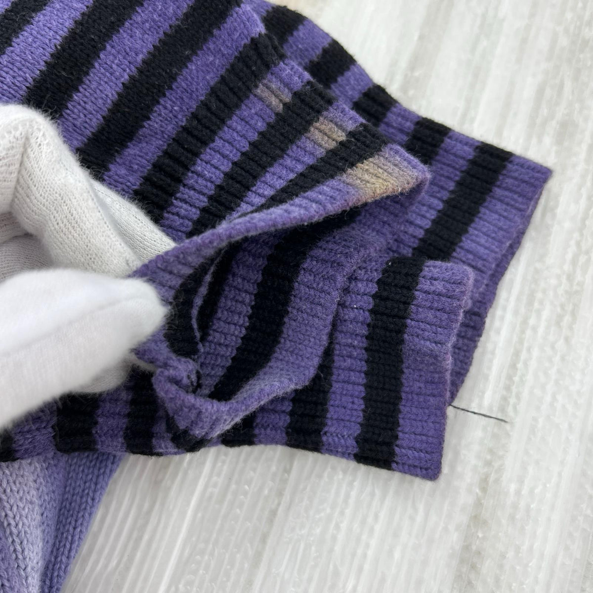 ニット 23SS/Heart Tie dye Border Knit マルチカラー