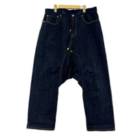 デニムパンツ FUMITO GANRYU 5 pocket sarrouel pants 3 ネイビー