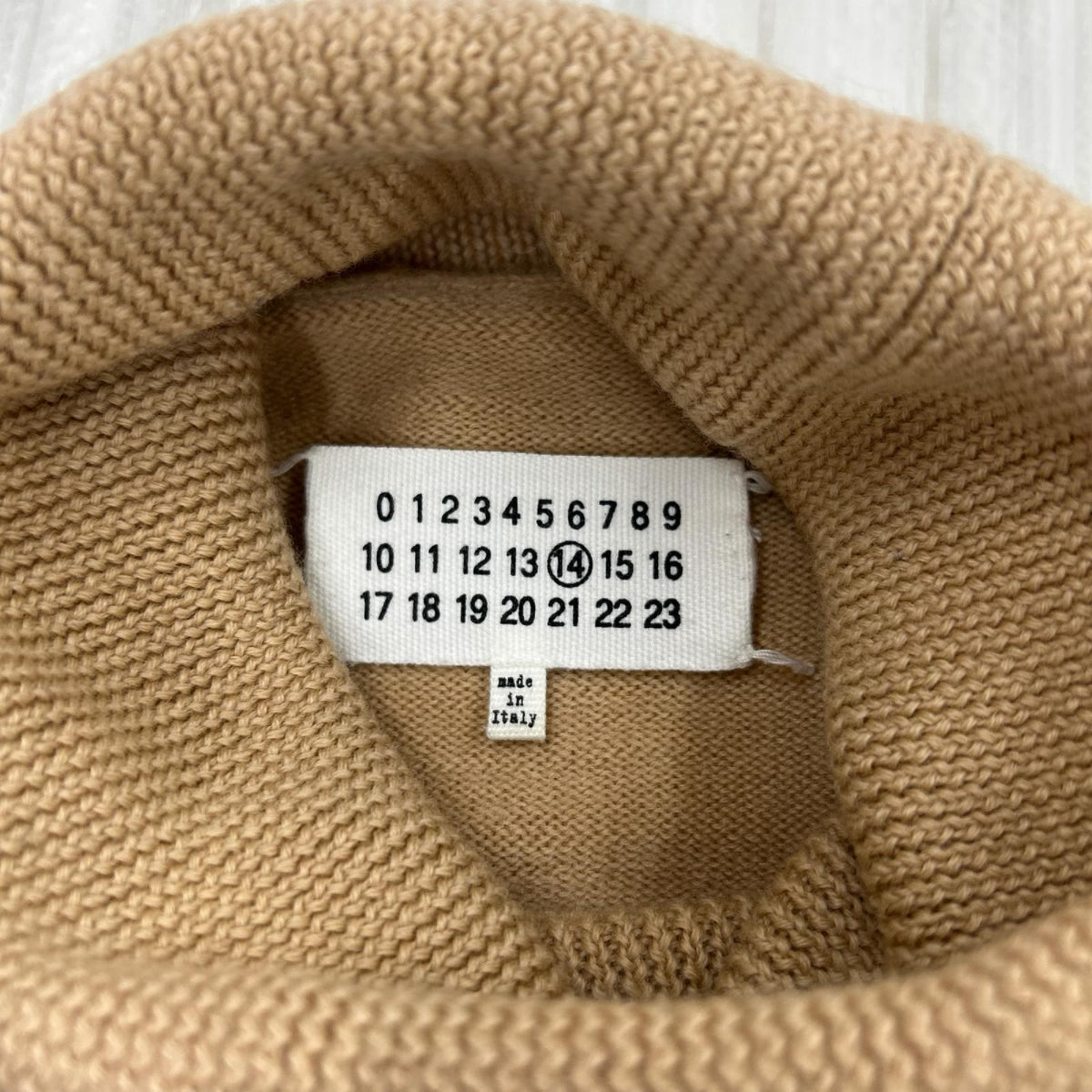 ニット 13AW ﾀｰﾄﾙﾈｯｸ ﾍﾞｰｼﾞｭ (M) M ベージュ