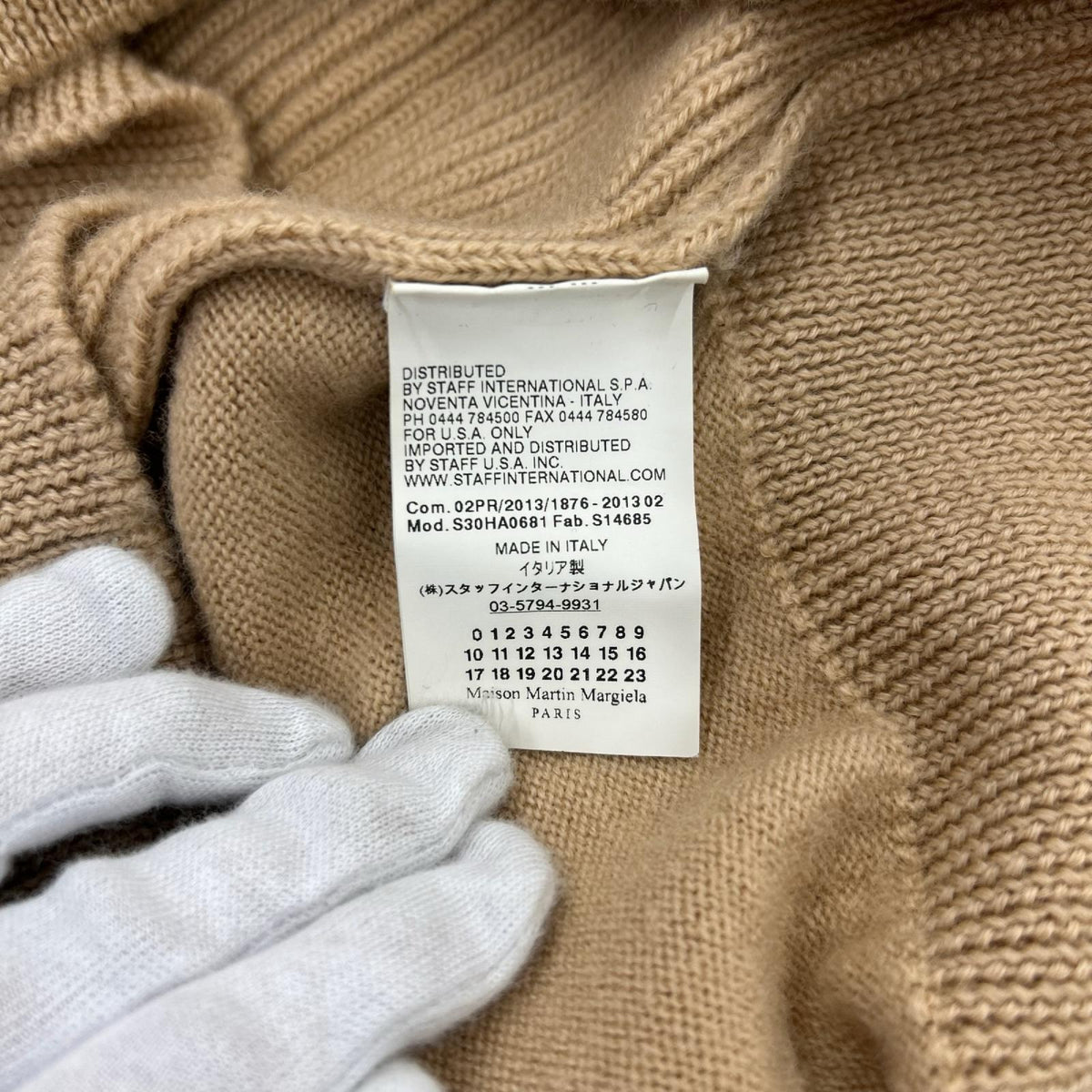 ニット 13AW ﾀｰﾄﾙﾈｯｸ ﾍﾞｰｼﾞｭ (M) M ベージュ