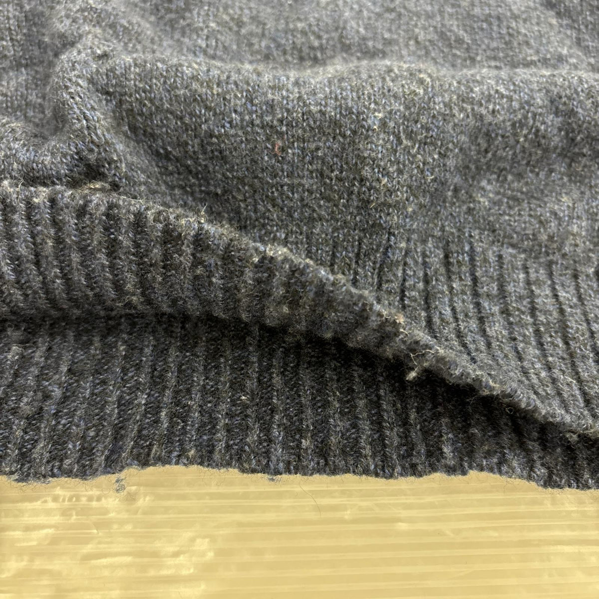 ニット 13年製 Vﾈｯｸﾆｯﾄ 紺 (XL) ネイビー