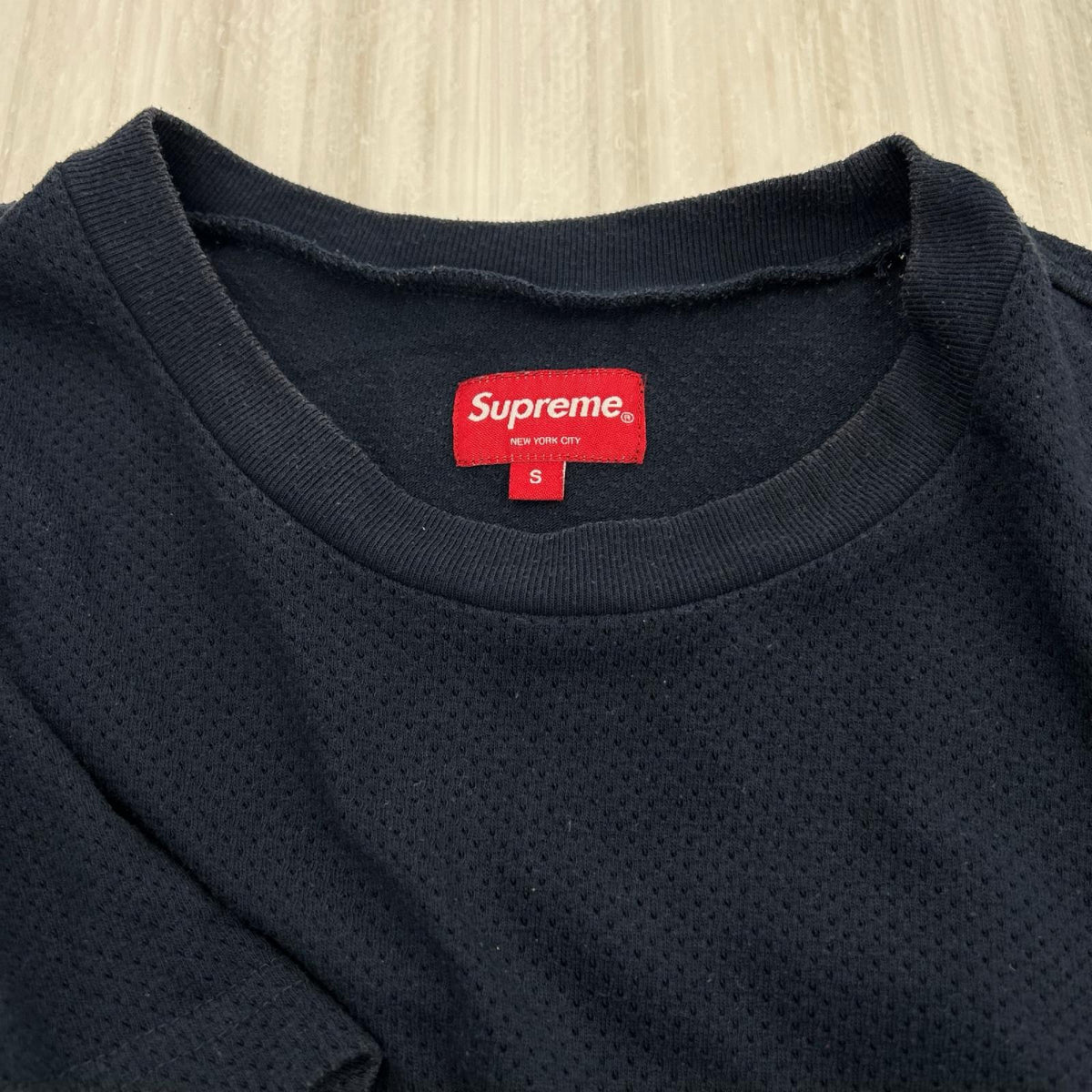 半袖Ｔシャツ MESH TEE NAVY S ネイビー