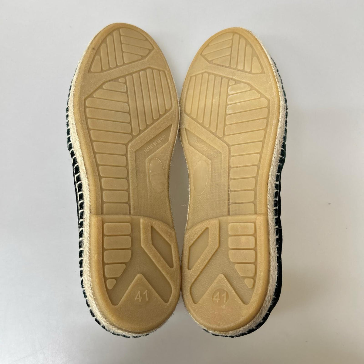 シューズ Made in Alicante VELVET ESPADRILLE グリーン