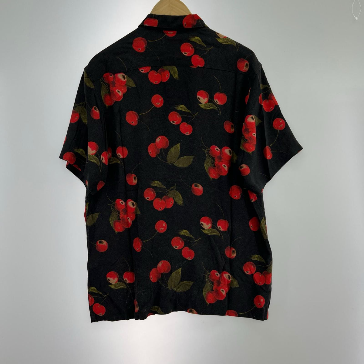 半袖シャツ 19SS Cherry Rayon Shirt M ブラック