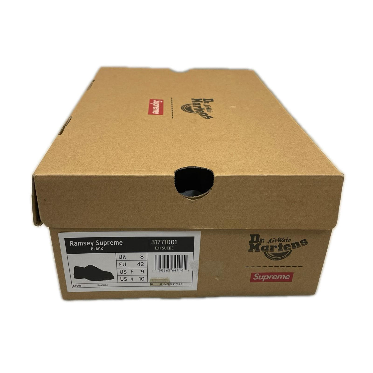 その他靴 Dr.Martens×Supreme Ramsey creeper スエードシューズ 26.5cm (US8 1/2 UK8 EU43) ブラック