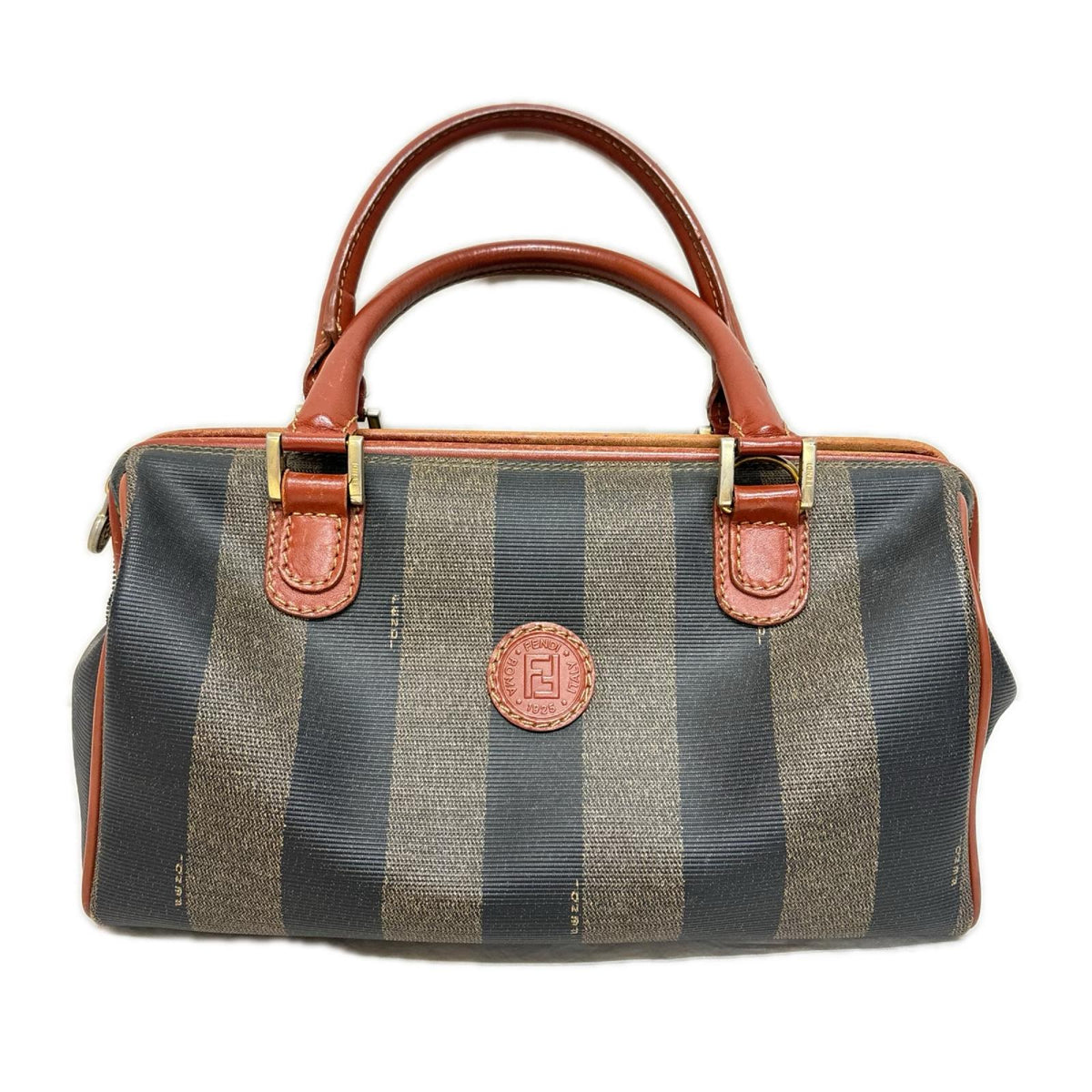 OLD FENDI/ペカン/ミニボストンバッグ/119 044980 029