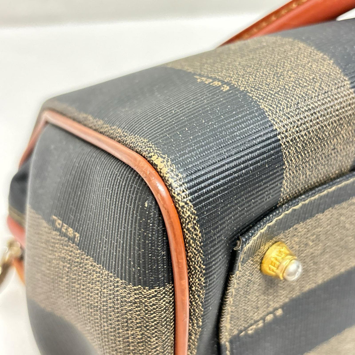 OLD FENDI/ペカン/ミニボストンバッグ/119 044980 029