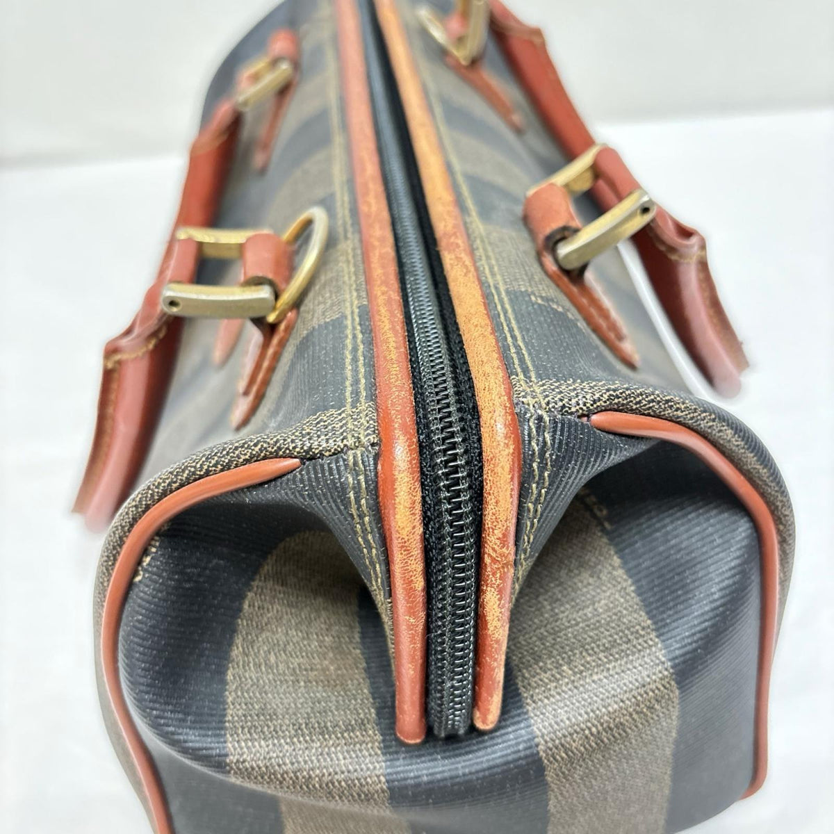OLD FENDI/ペカン/ミニボストンバッグ/119 044980 029