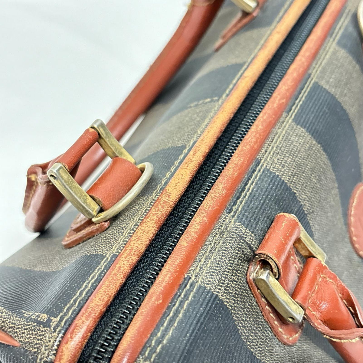 OLD FENDI/ペカン/ミニボストンバッグ/119 044980 029
