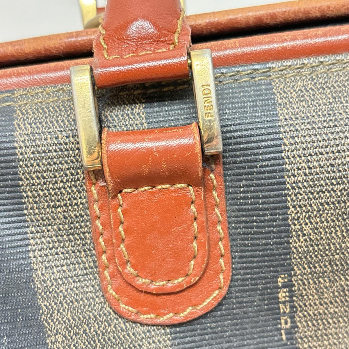 OLD FENDI/ペカン/ミニボストンバッグ/119 044980 029