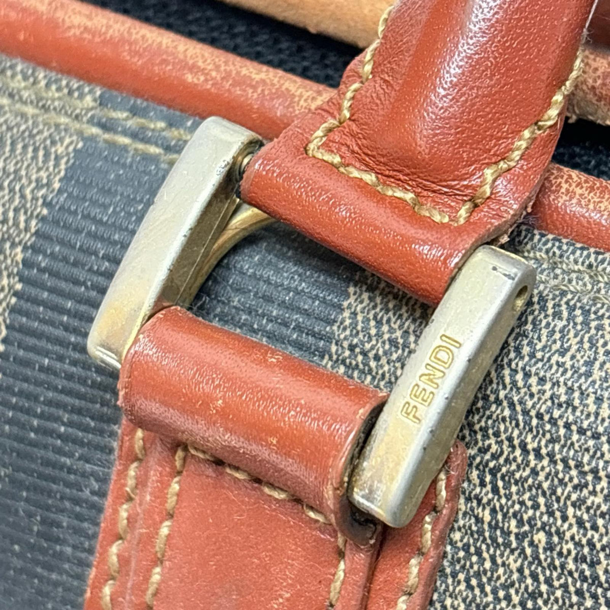 OLD FENDI/ペカン/ミニボストンバッグ/119 044980 029