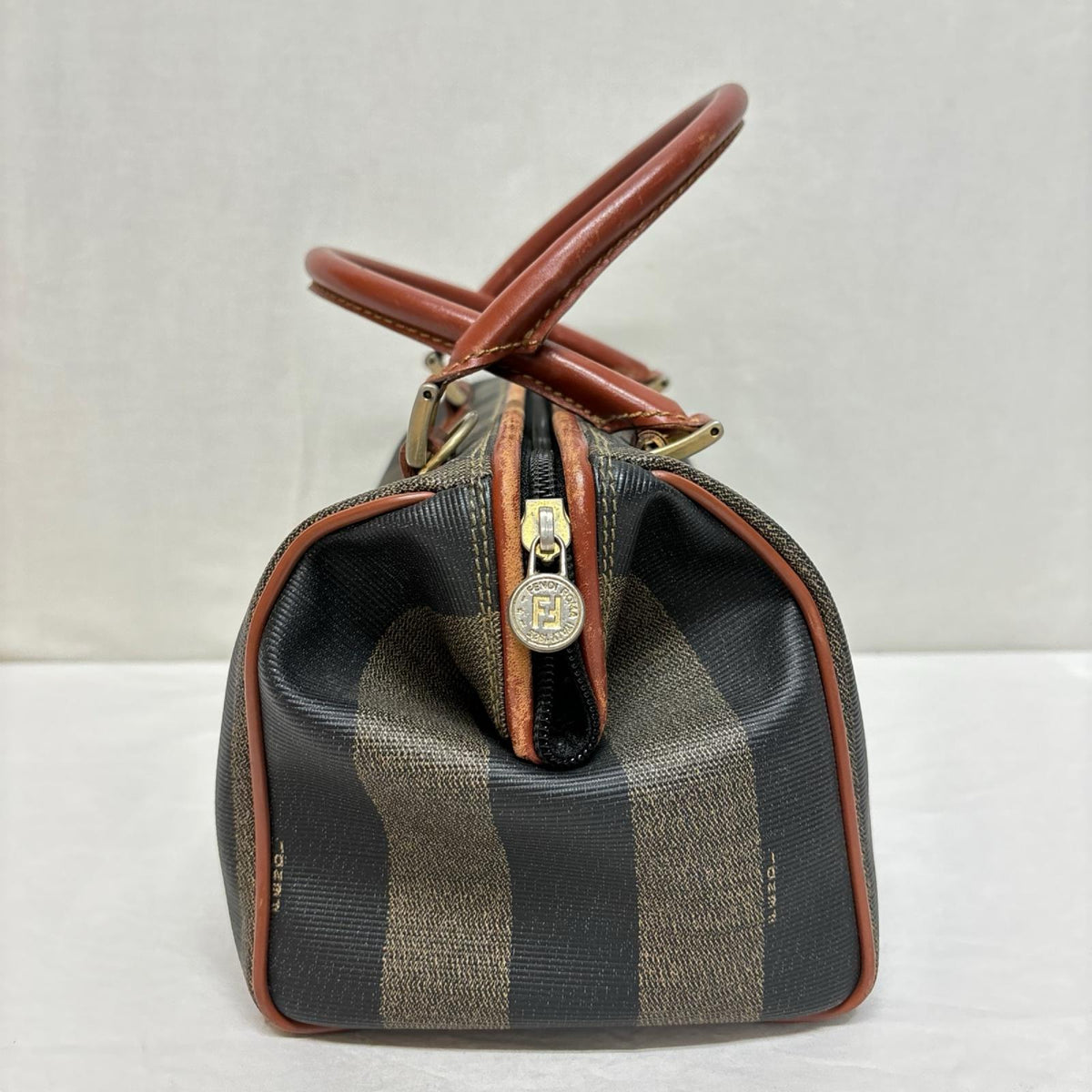 OLD FENDI/ペカン/ミニボストンバッグ/119 044980 029