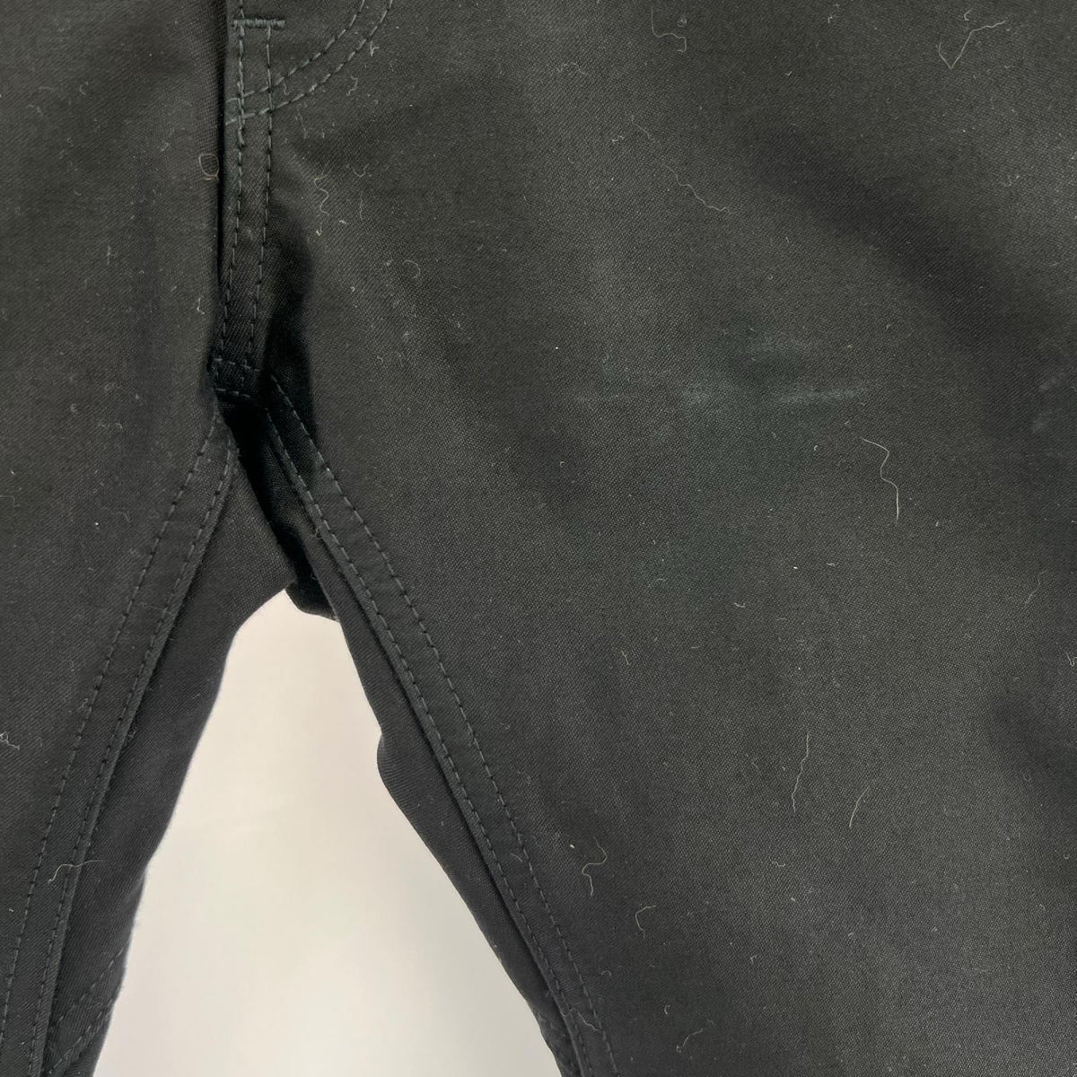 パンツ 21aw コットンパンツ 裏地ドット ブラック