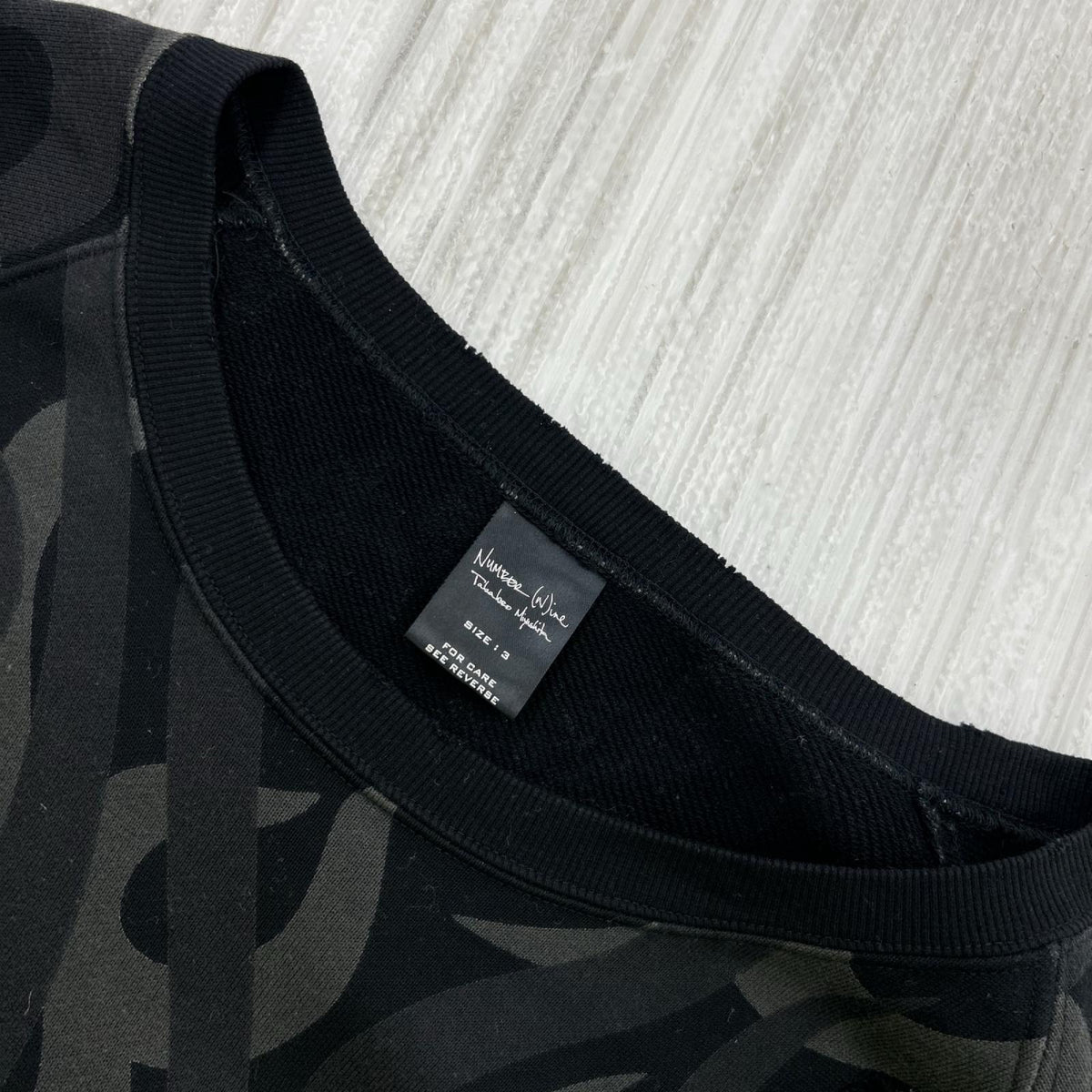 半袖Ｔシャツ 04AW Give期 ﾄﾗｲﾊﾞﾙｶﾓ ﾜﾝﾋﾟｰｽｽｳｪｯﾄ (3) 黒 3 ブラック