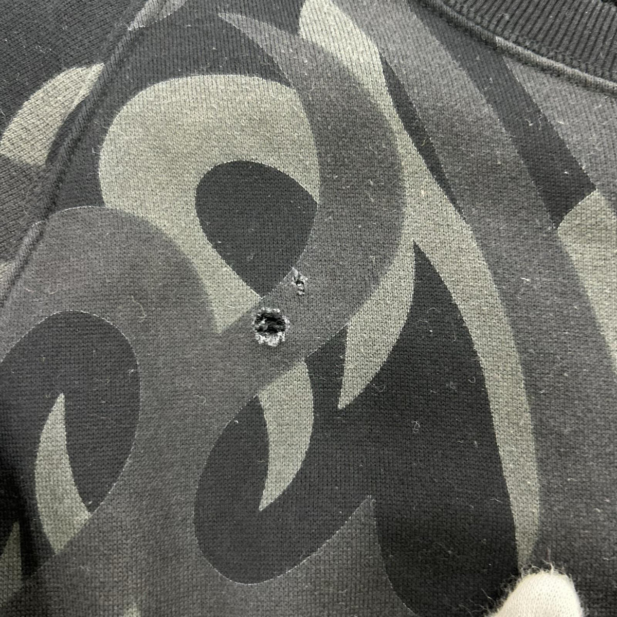 半袖Ｔシャツ 04AW Give期 ﾄﾗｲﾊﾞﾙｶﾓ ﾜﾝﾋﾟｰｽｽｳｪｯﾄ (3) 黒 3 ブラック
