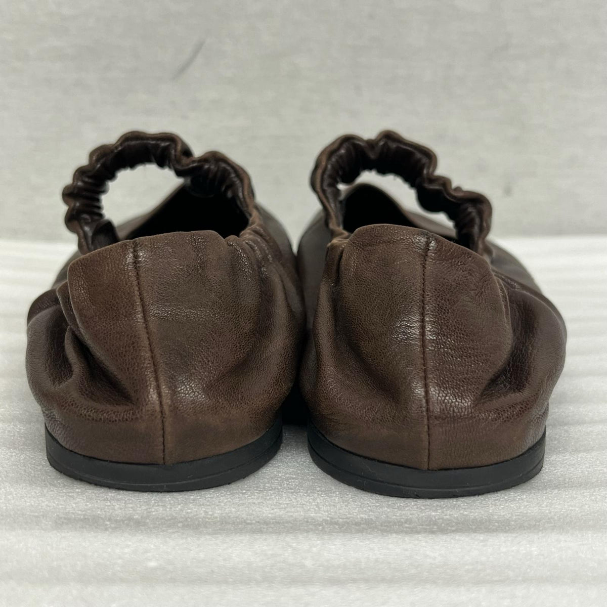 MIUMIU/ルーシュ/ナッパレザー/バレリーナ/サイズ40/5F340E 40