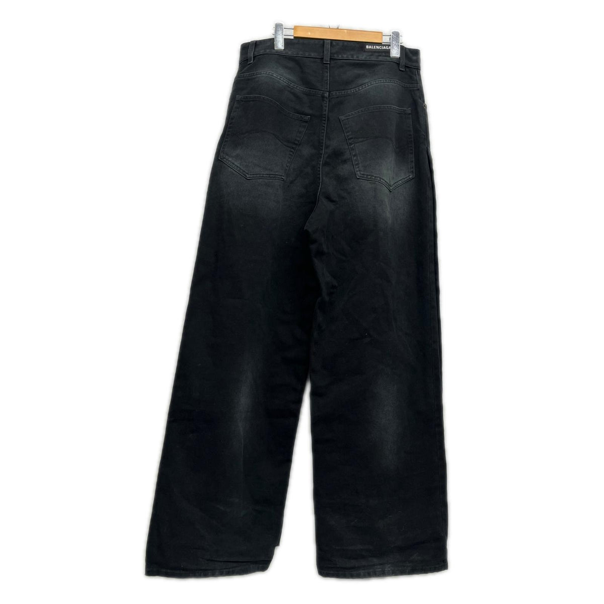 DOUBLE FRONT WIDE LEG JEANS/サイズS/767979/2023AW