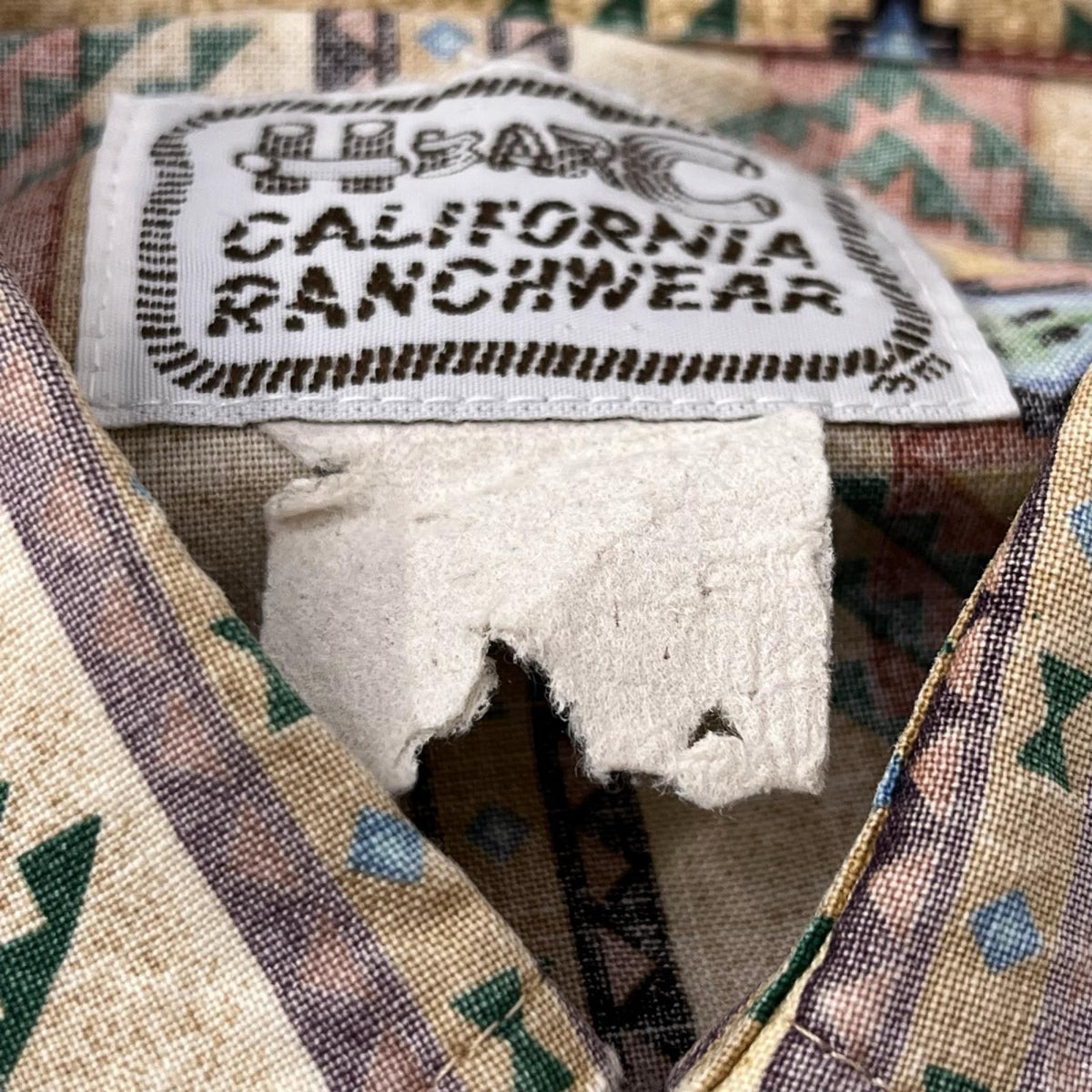 長袖シャツ 50s H bar C CALIFORNIA RANCHWEAR ｳｴｽﾀﾝｼｬﾂ