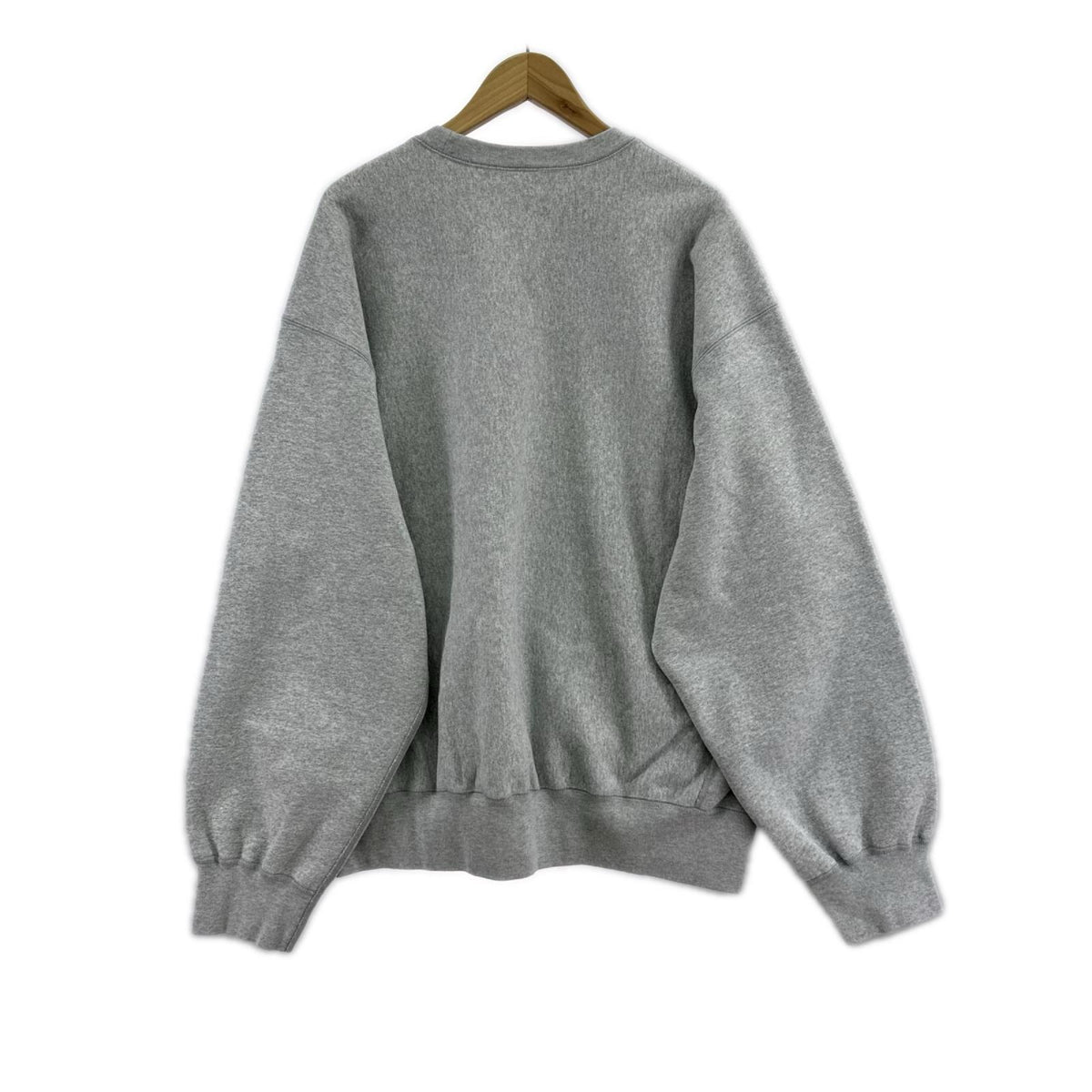 スウェット 26SS washed crewneck グレー