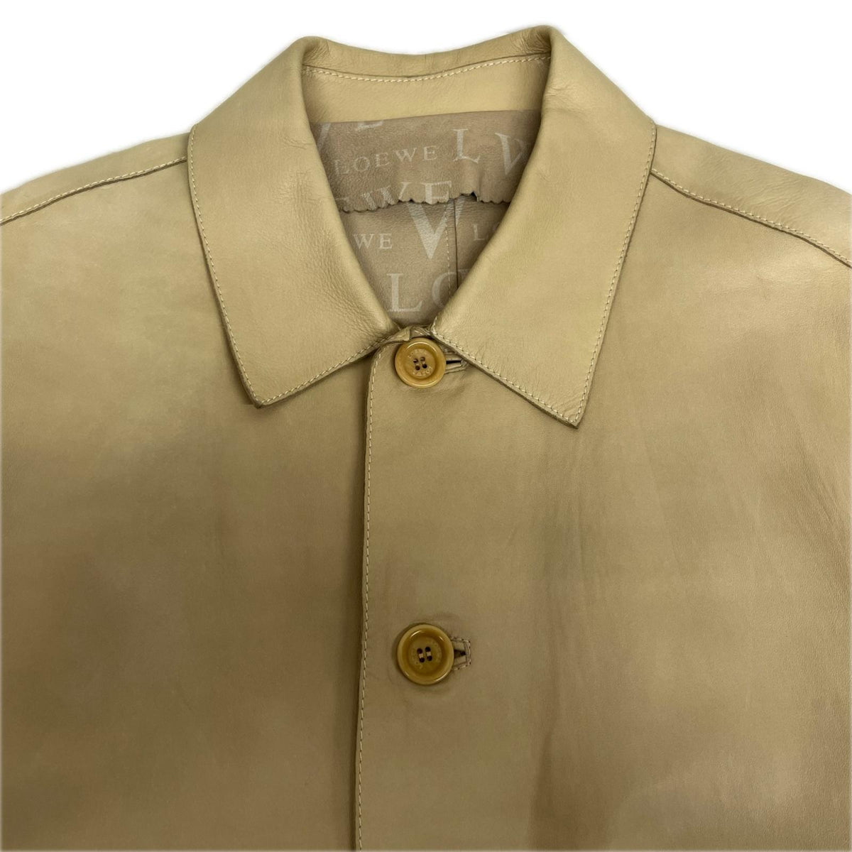 LOEWE/ラムレザーコート/サイズ58
