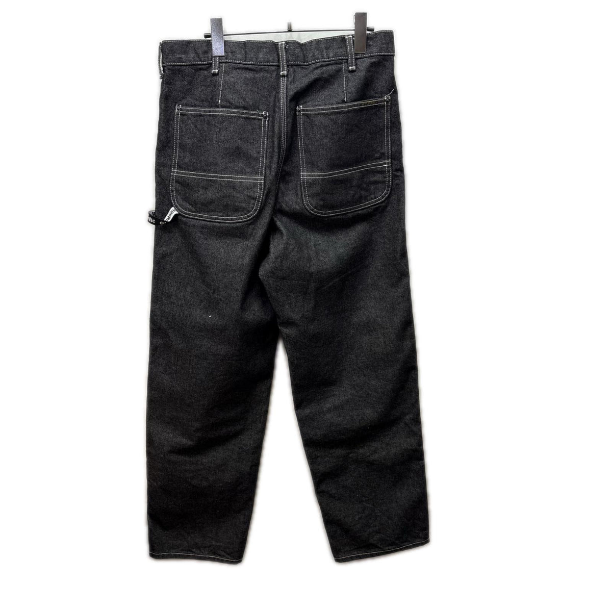 デニムパンツ 25AW ﾀﾞﾌﾞﾙﾆｰﾃﾞﾆﾑﾊﾟﾝﾂ S ブラック