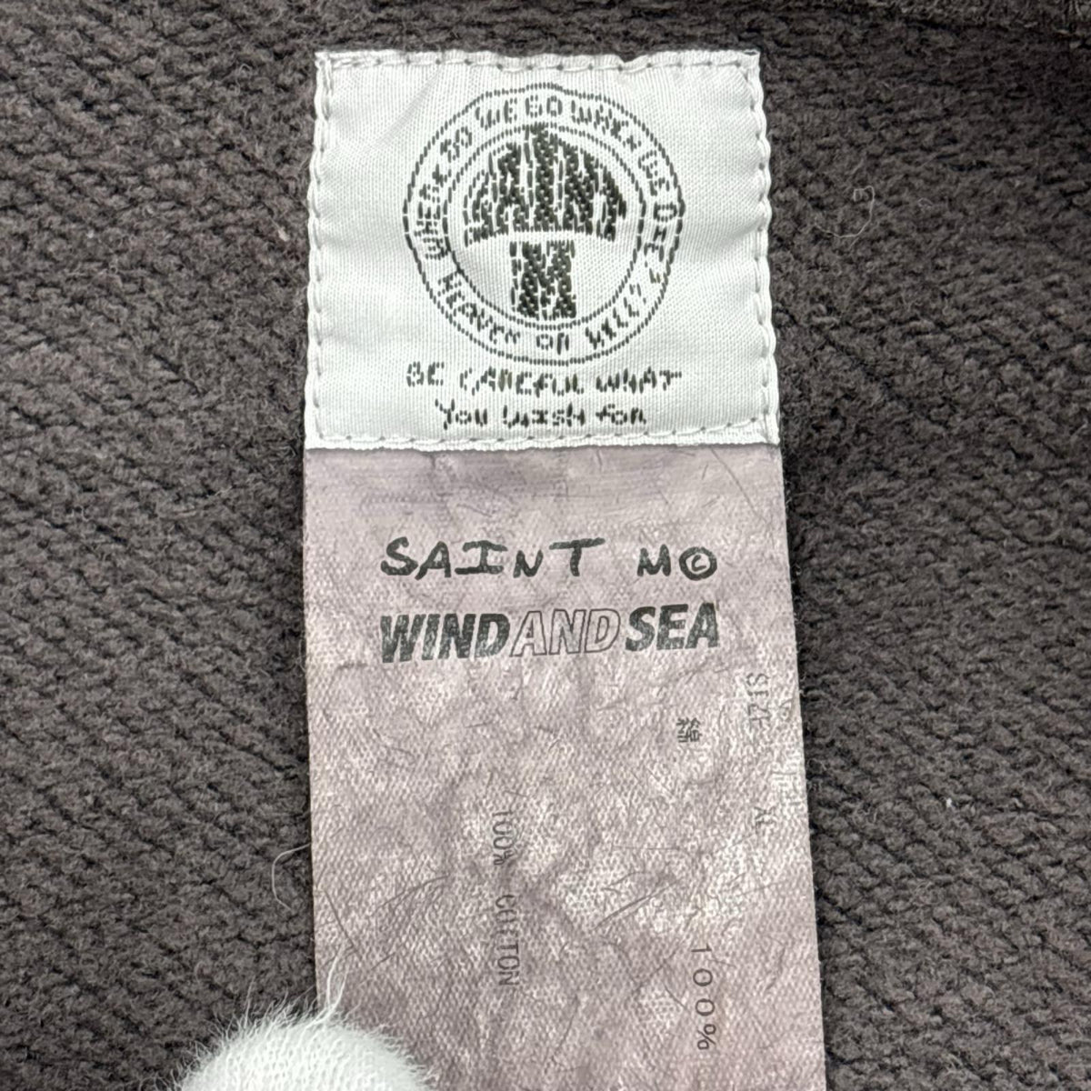 パーカー ×WIND AND SEA HOODIE XL グレー