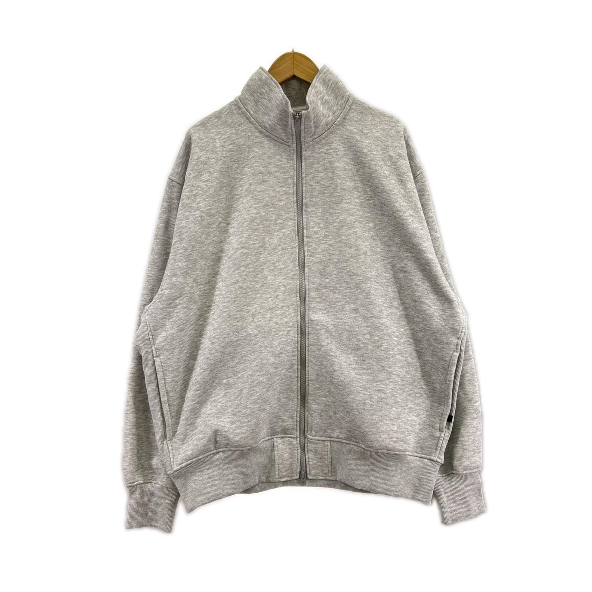 スウェット TECH SWEAT STAND ZIP-CARDIGAN L グレー