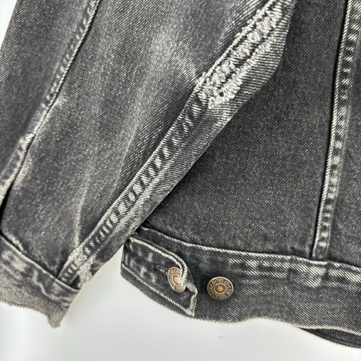 ジャケット Levi's 70507 ﾌﾞﾗｯｸﾃﾞﾆﾑｼﾞｬｹｯﾄ USA製 L ブラック