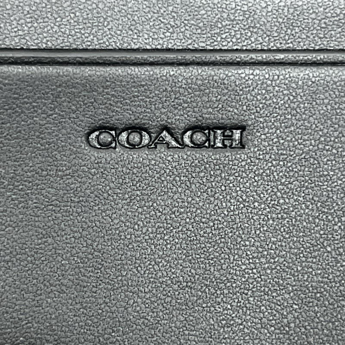 COACH ダブルジップ トラベルオーガナイザー ブラック
