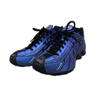 スニーカー shox r4 metallic blue 27cm