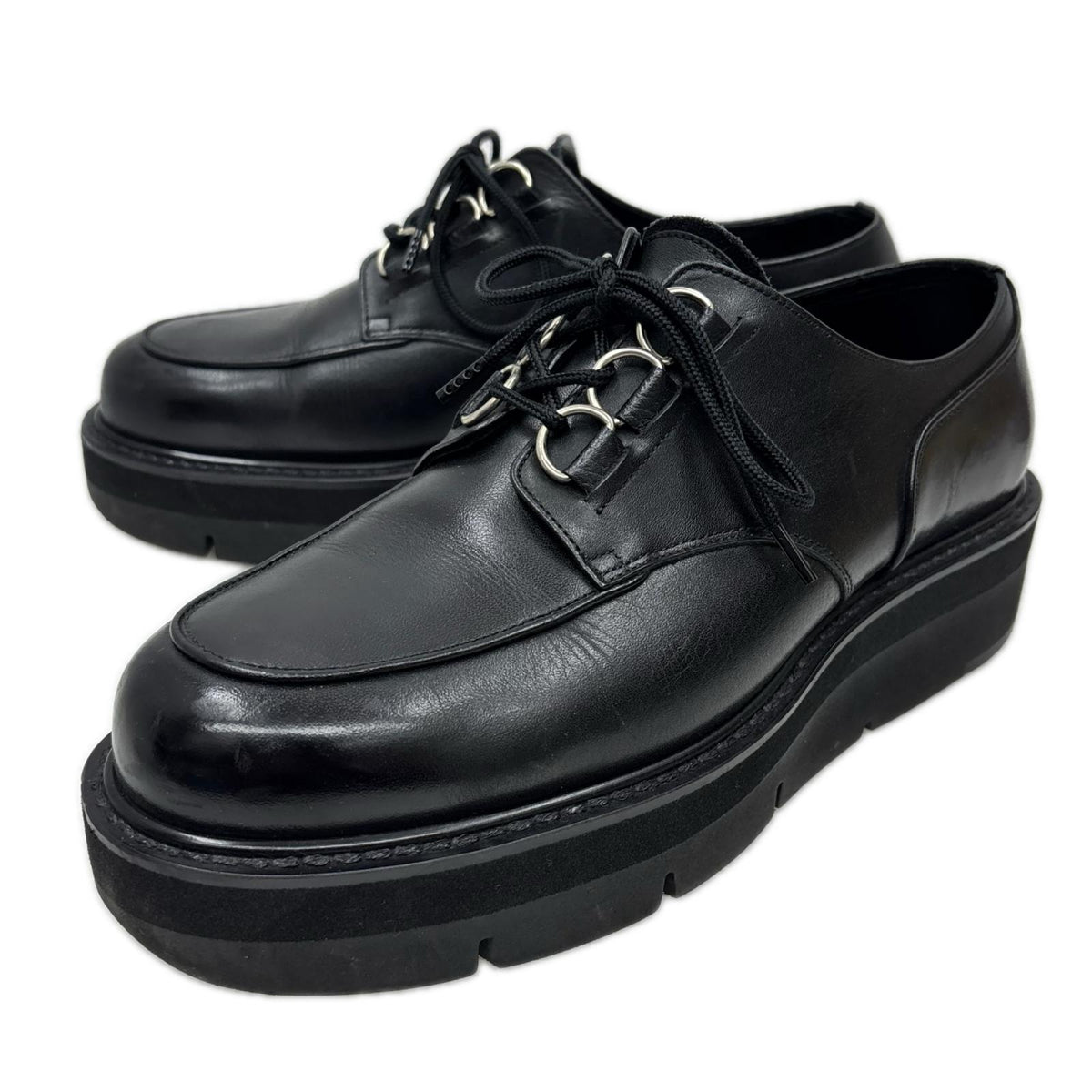 シューズ CHAOS U-TIP SHOES  黒 (8) ブラック