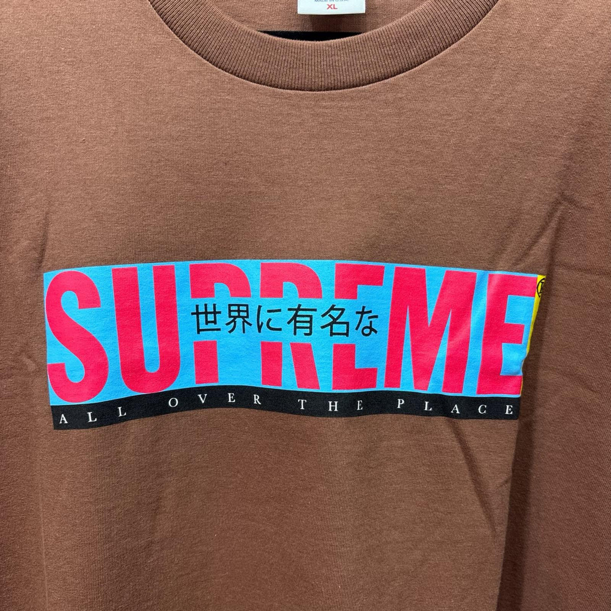 半袖Ｔシャツ 22SS All over Tee (XL) LL ブラウン