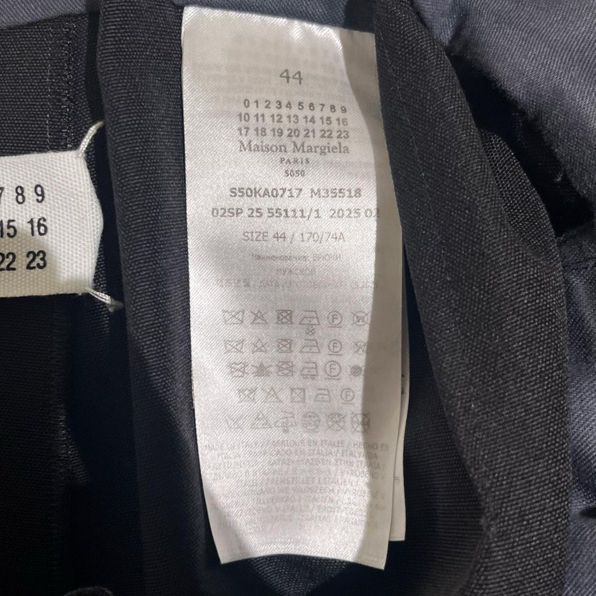 パンツ 25AW Belted Wool Trousers