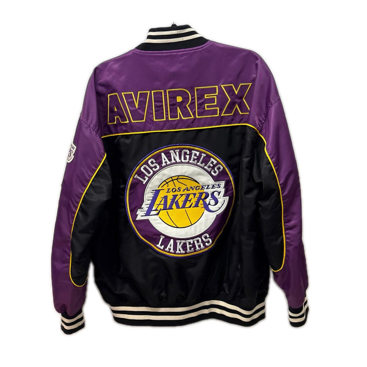 ジャケット × NBA LOSANGELES LAKERS NYLON JACKET M パープル