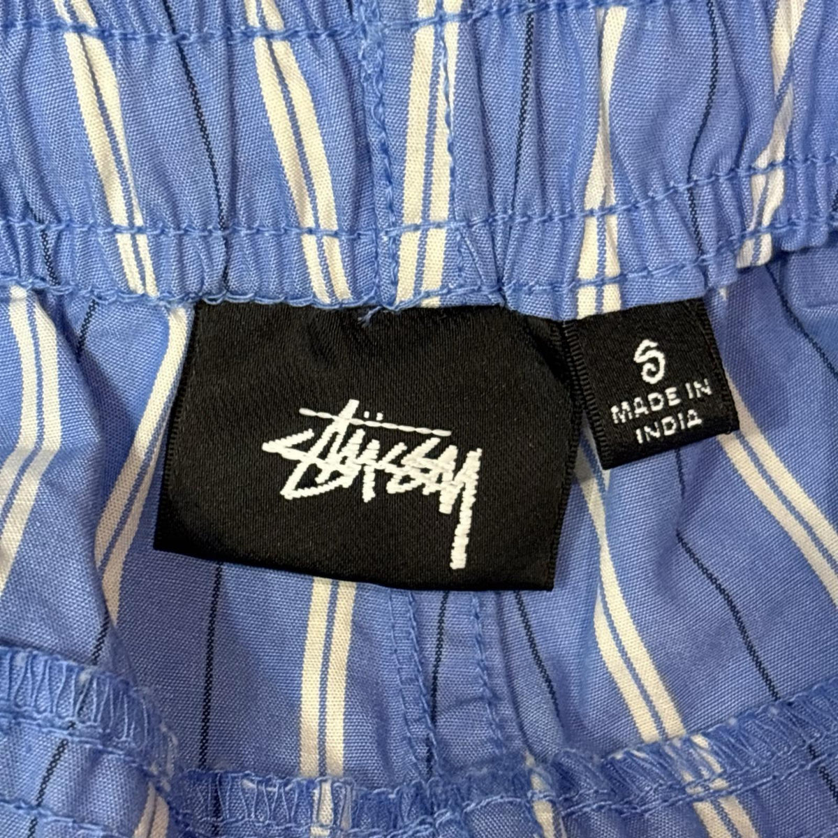 パンツ 26SS Pajama Pant Stripe 水色 (S) S ブルー