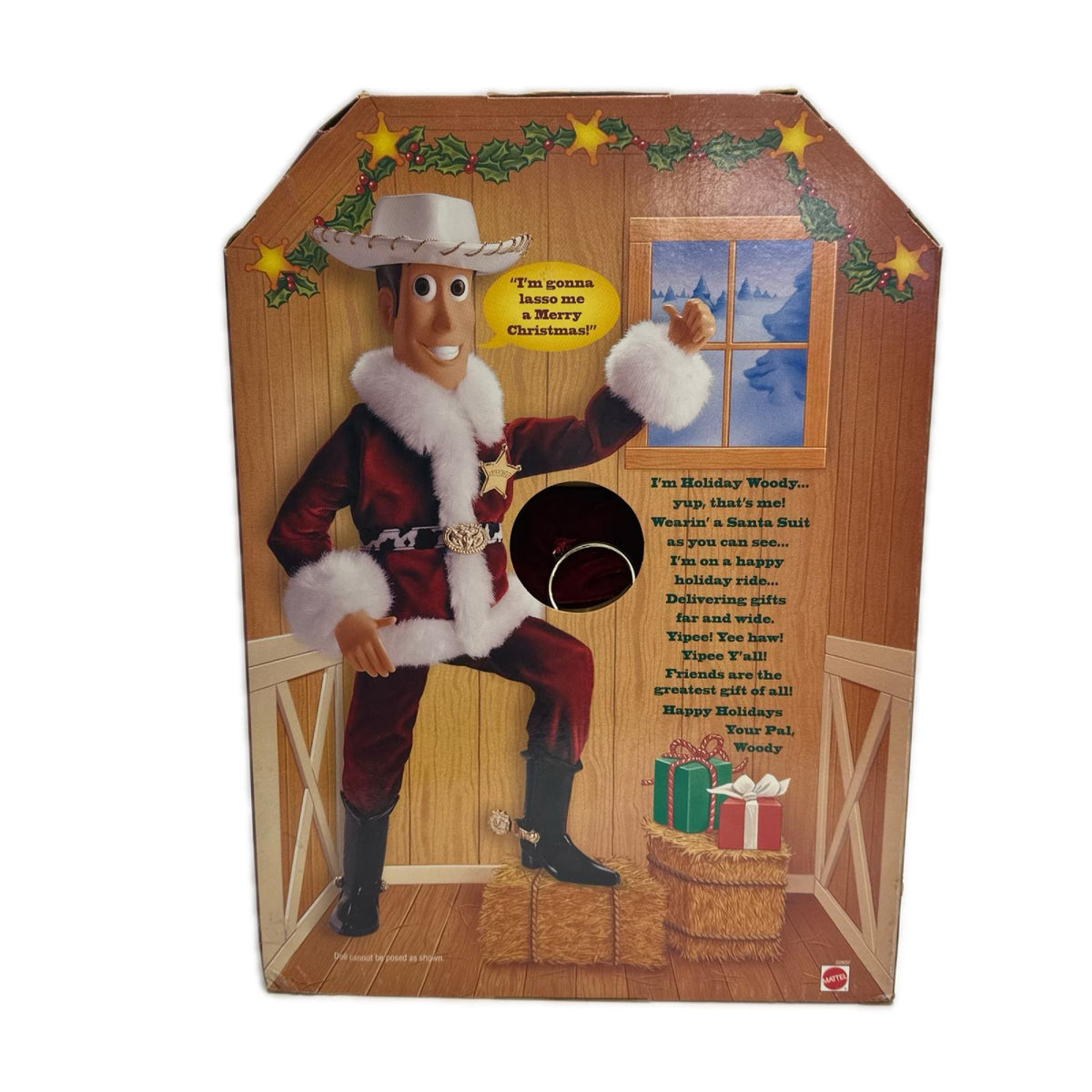 MATTEL社/Holiday Hero Taking woody トイストーリー MATTEL フィギュア/グッズ