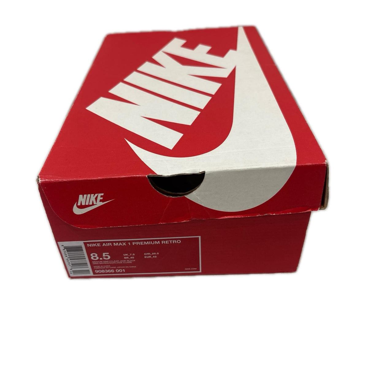 スニーカー Air Max 1 PRM Retro Elephant/Safari 26.5cm (US8 1/2 UK8 EU43) ブラック