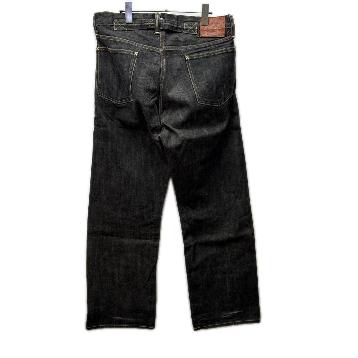 デニムパンツ ｼﾝﾁﾊﾞｯｸﾃﾞﾆﾑﾊﾟﾝﾂ 黒 (W34) 34 ブラック
