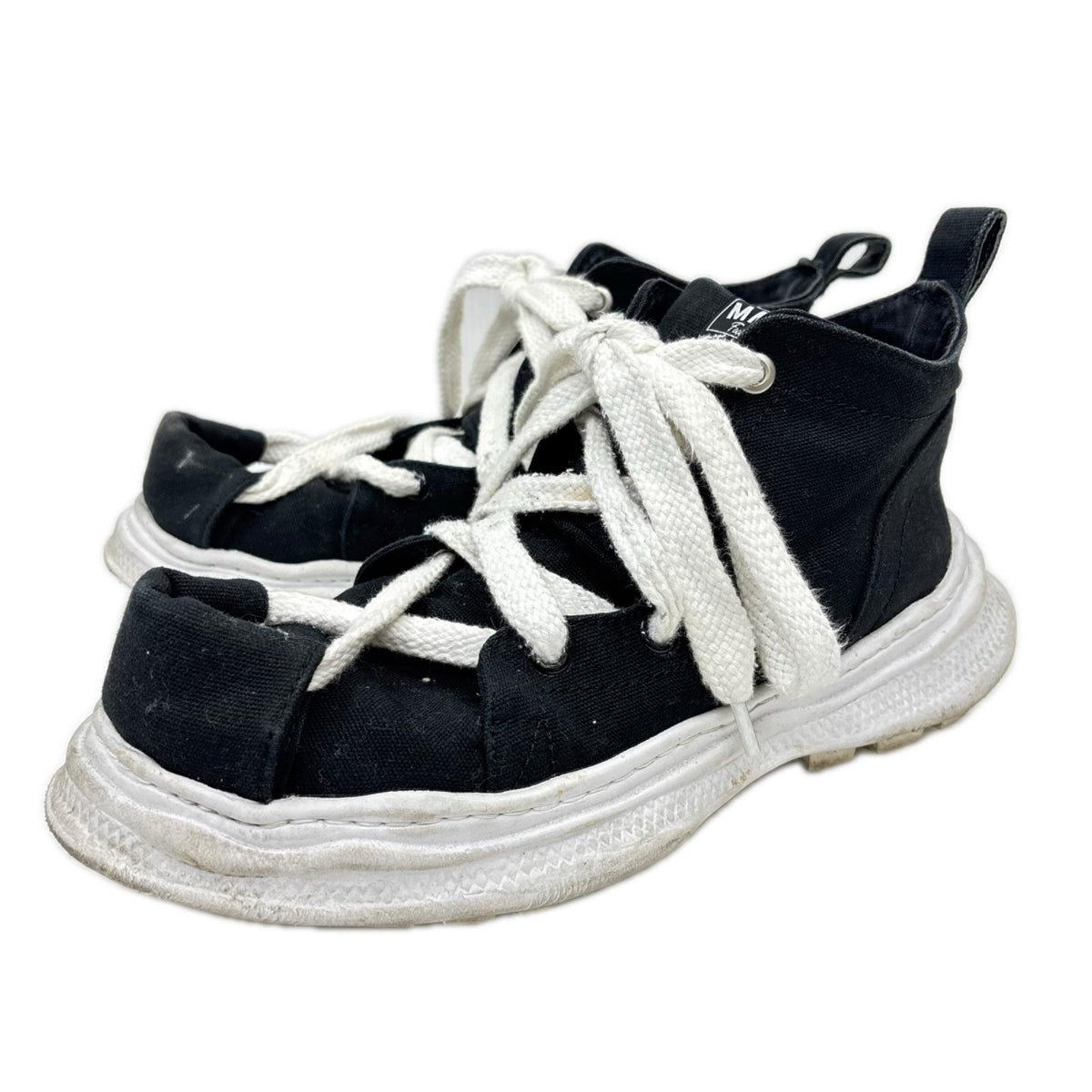 スニーカー ×beauty:beast Roll-Tongue Staining Shoes 42 ブラック