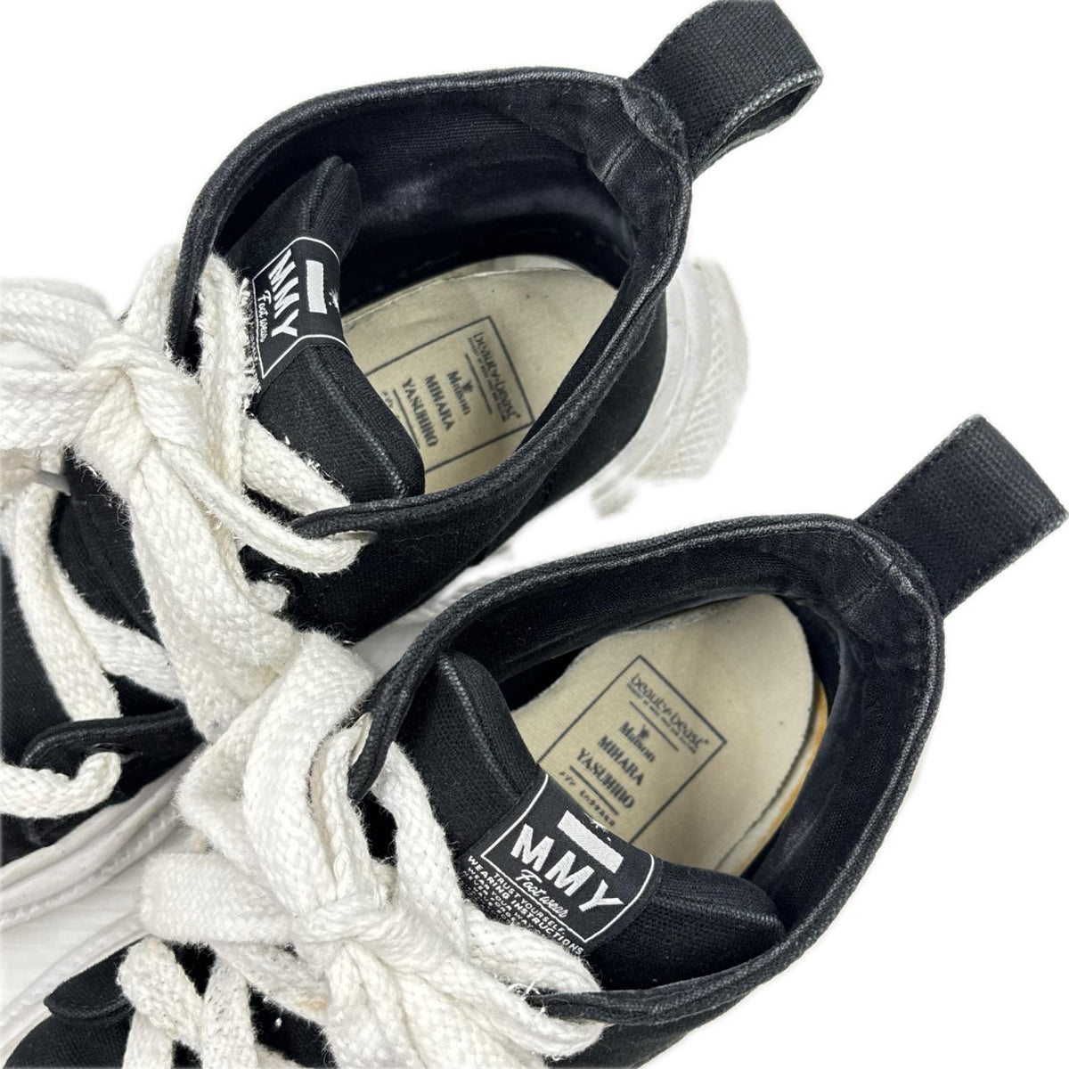 スニーカー ×beauty:beast Roll-Tongue Staining Shoes 42 ブラック