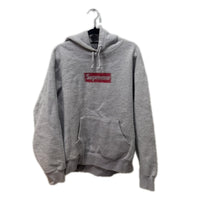 パーカー 23SS Inside Out Box Logo Hooded Sweat S グレー