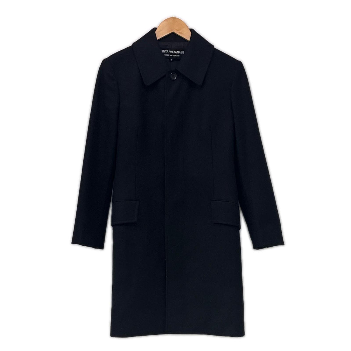 その他アウター JUNYA WATANABE COMME des GARCONS 10AW ｳｰﾙｽﾃﾝｶﾗｰｺｰﾄ sizeS 黒 S ブラック